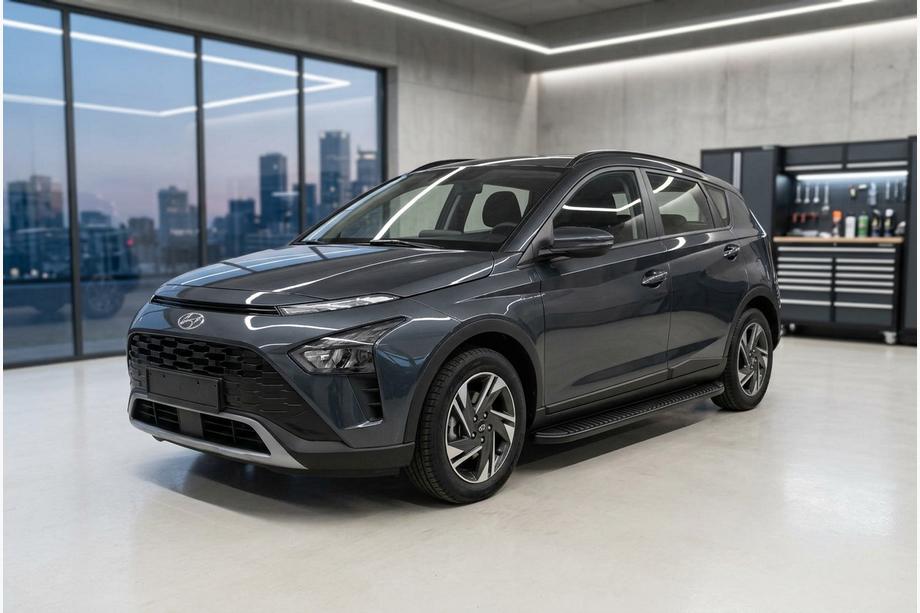 Hyundai Bayon 2021– Sivukynnykset Tayga Black (2 kpl, alumiini) Image