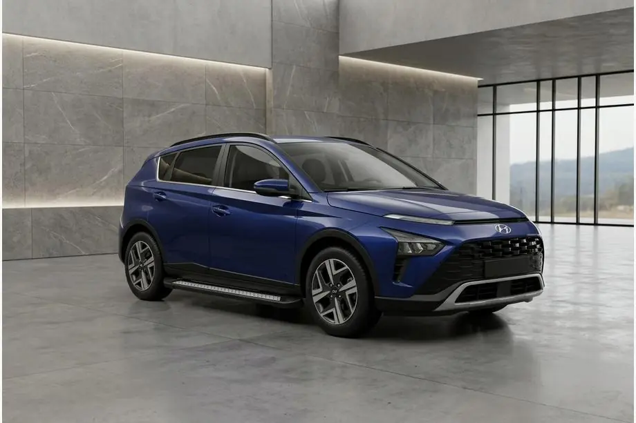 Hyundai Bayon 2021– Sivuporrastangot Vision New Black (2 kpl, alumiini) Image