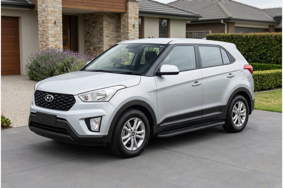Hyundai Creta 2014–2020 Bosphore Black -sivuastinlaudat (2 kpl, alumiini) Image