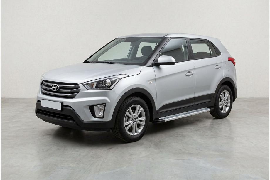 Hyundai Creta 2014–2020 Maya V2 sivuportaat (2 kpl, alumiini) Image