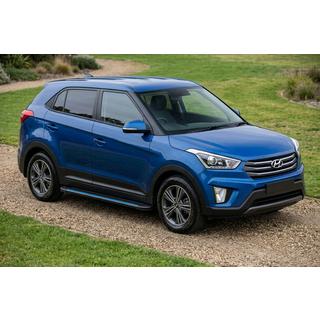 Maya Blue sivuportaat (2 kpl, alumiini) kuva 1