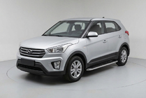 Hyundai Creta 2014–2020 Maydos V1 sivukynnykset (2 kpl, alumiini) kuva 1
