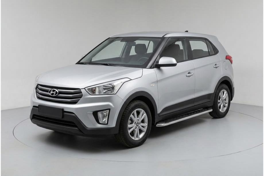 Hyundai Creta 2014–2020 Maydos V1 sivukynnykset (2 kpl, alumiini) Image
