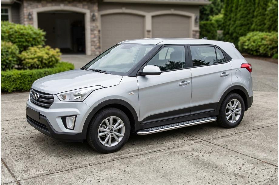 Hyundai Creta 2014–2020 Sivuporraslaudat Maydos V2 (2 kpl, alumiini) Image