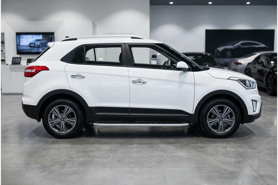 Hyundai Creta 2014–2020 BlackLine-sivuporrast (2 kpl, alumiini) Image