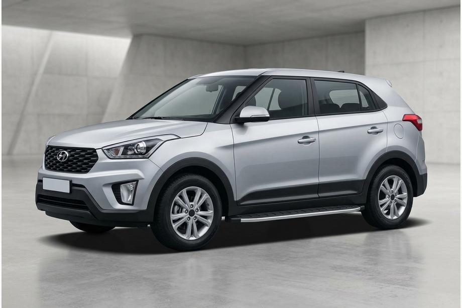 Hyundai Creta 2014–2020 Sivuporraslaudat Fullmond (2 kpl, alumiini) Image