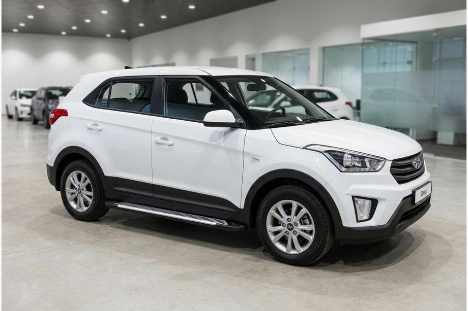 Hyundai Creta 2014–2020 Line-astinlaudat (2 kpl, alumiini) Image