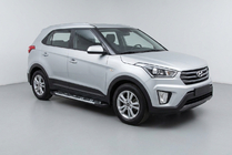 Hyundai Creta 2014–2020 Sunrise sivuportaat (2 kpl, alumiini) kuva 1