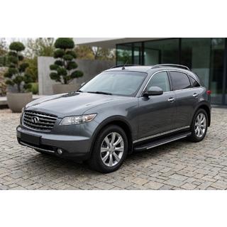 Sivuastinlaudat Bosphore Grey (2 kpl, alumiini) Infiniti FX 2003–2008 kuva 1