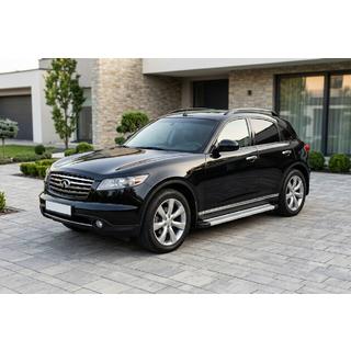Maya V2 sivuportaat (2 kpl, alumiini) Infiniti FX 2003–2008 kuva 1