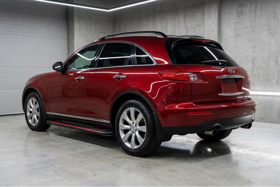 Infiniti FX 2003–2008 Sivuporrassarja Maya Red (2 kpl, alumiini) Image