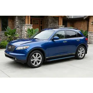 Maya Blue sivuportaat (2 kpl, alumiini) Infiniti FX 2003–2008 kuva 1