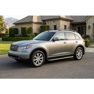 Maydos V1 sivukynnykset (2 kpl, alumiini) Infiniti FX 2003–2008 kuva 1