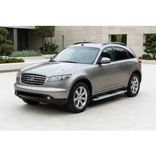 Mevsim Grey sivuporrastangot (2 kpl, alumiini) Infiniti FX 2003–2008 kuva 1