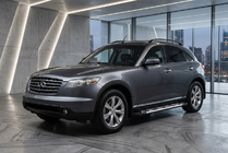 Infiniti FX 2003–2008 Sunrise sivuportaat (2 kpl, alumiini) kuva 1