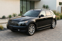 Infiniti FX 2003–2008 Sivukynnykset Tayga Black (2 kpl, alumiini) kuva 1