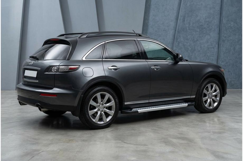 Infiniti FX 2003–2008 Sivuaskelmat Vision New Grey (2 kpl, alumiini) Image