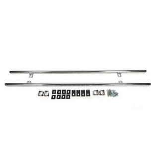 Sivuputket 42 mm (2 kpl, ruostumaton teräs) BMW X3 E83 2003–2010 kuva 1