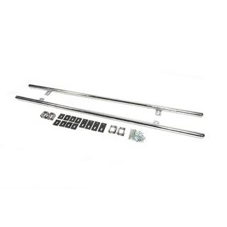 Sivuputket 42 mm (2 kpl, ruostumaton teräs) BMW X3 E83 2003–2010 kuva 2
