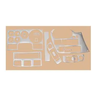 Kojelaudan listat (alumiinilook) DAF 95XF 1997–2002 kuva 1
