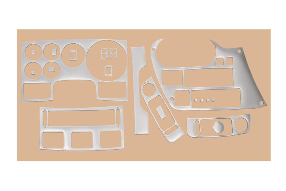 DAF 95XF 1997–2002 Kojelaudan listat (alumiinilook) Image