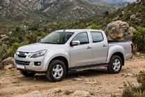 Isuzu D-Max 2011–2019 Sivuastinlaudat Bosphore Grey (2 kpl, alumiini) kuva 1