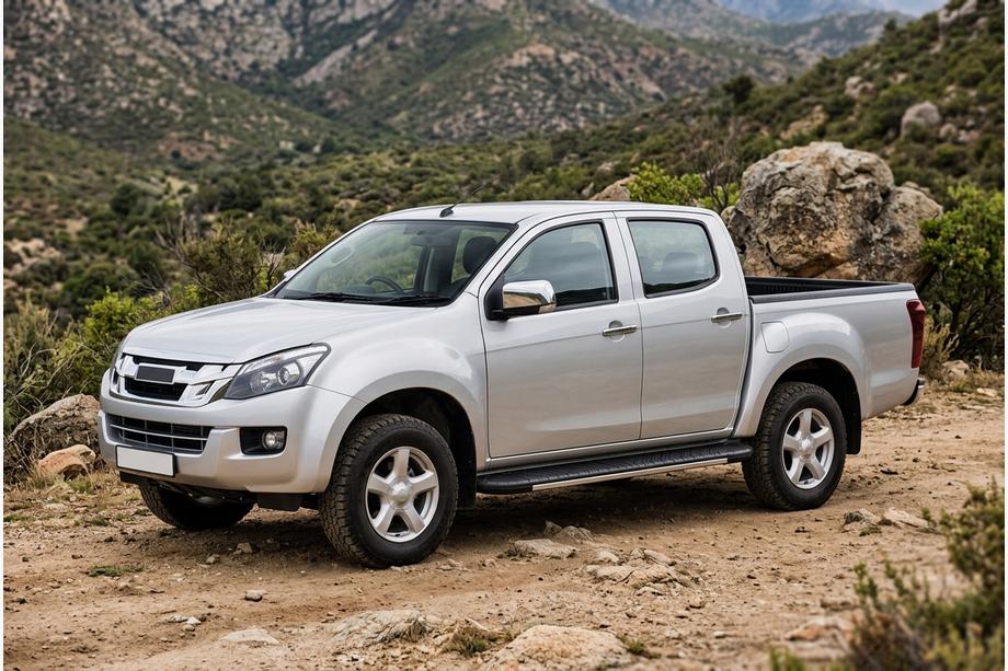 Isuzu D-Max 2011–2019 Sivuastinlaudat Bosphore Grey (2 kpl, alumiini) Image
