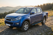 Isuzu D-Max 2011–2019 Maya Blue sivuportaat (2 kpl, alumiini) kuva 1