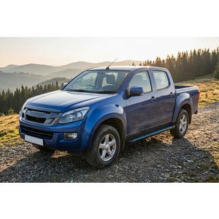 Maya Blue sivuportaat (2 kpl, alumiini) Isuzu D-Max 2011–2019 kuva 1