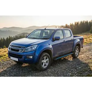 Maya Blue sivuportaat (2 kpl, alumiini) kuva 1