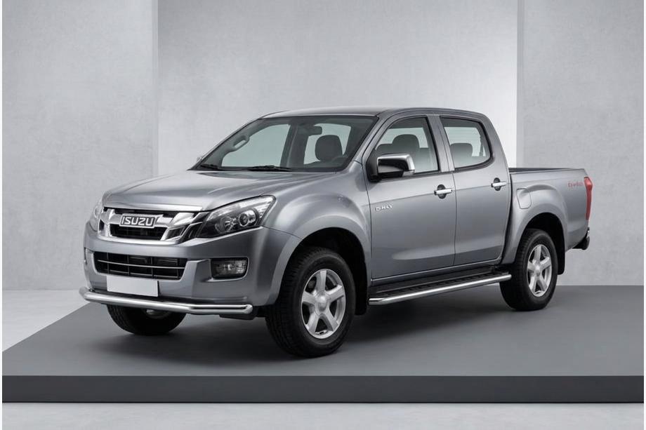 Isuzu D-Max 2011–2019 Maydos V1 sivukynnykset (2 kpl, alumiini) Image