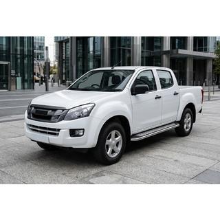 Sivuporraslaudat Maydos V2 (2 kpl, alumiini) Isuzu D-Max 2011–2019 kuva 1
