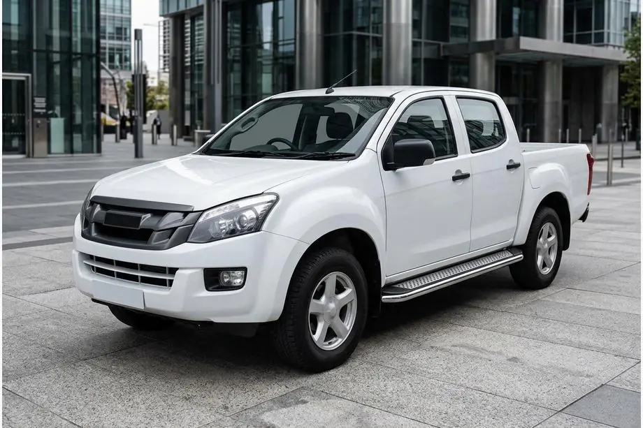 Isuzu D-Max 2011–2019 Sivuporraslaudat Maydos V2 (2 kpl, alumiini) Image