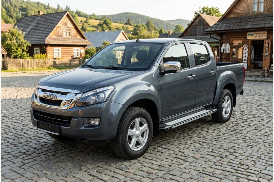 Isuzu D-Max 2011–2019 Rainbow sivuportaat (2 kpl, alumiini) Image