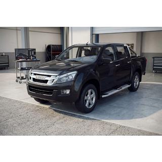 Mevsim Grey sivuporrastangot (2 kpl, alumiini) Isuzu D-Max 2011–2019 kuva 1