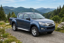 Isuzu D-Max 2011–2019 Allmond Grey -sivukynnykset (2 kpl, alumiini) kuva 1