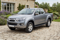 Isuzu D-Max 2011–2019 Sivukynnykset Tayga Black (2 kpl, alumiini) kuva 1