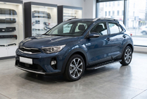 Kia Stonic 2017– Bosphorus Grey sivuaskelmat (2 kpl, alumiini) kuva 1