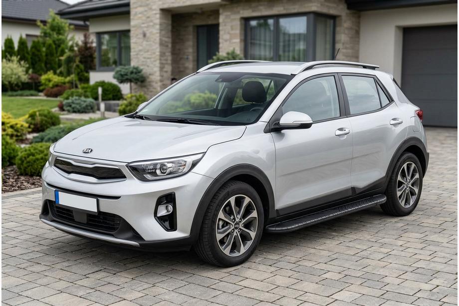 Kia Stonic 2017– Sivuporrast Bosphorus Black (2 kpl, alumiini) Image
