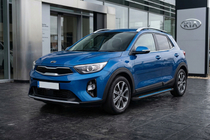 Kia Stonic 2017– Maya Blue sivuportaat (2 kpl, alumiini) kuva 1