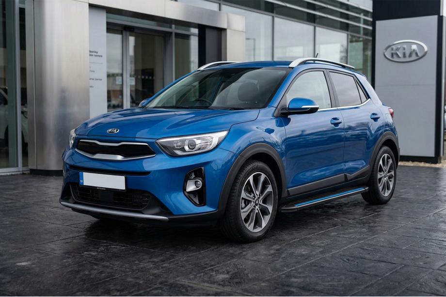 Kia Stonic 2017– Maya Blue sivuportaat (2 kpl, alumiini) Image