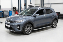 Kia Stonic 2017– Maydos V1 sivukynnykset (2 kpl, alumiini) kuva 1