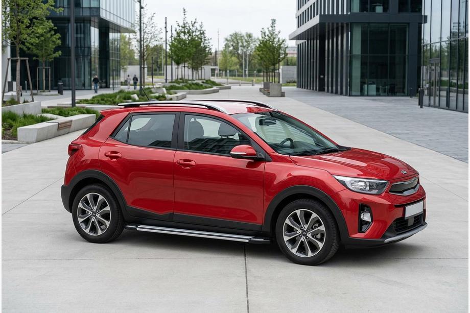 Kia Stonic 2017– Rainbow sivuportaat (2 kpl, alumiini) Image