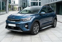 Kia Stonic 2017– Allmond Grey -sivukynnykset (2 kpl, alumiini) kuva 1