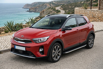 Kia Stonic 2017– Sivuporraslaudat Fullmond (2 kpl, alumiini) kuva 1