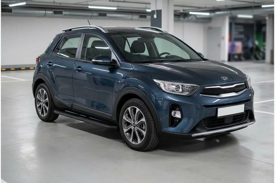 Kia Stonic 2017– Sivukynnykset Tayga Black (2 kpl, alumiini) Image