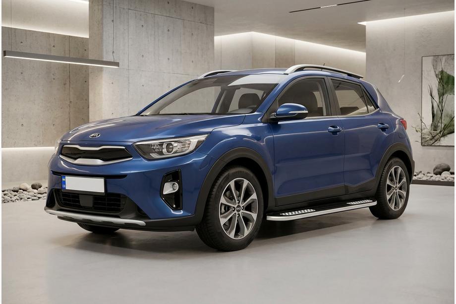 Kia Stonic 2017– Tayga V2 sivukynnykset (2 kpl, alumiini) Image