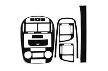 Kia Cerato 1 2004–2009 Kojelaudan paneelisuojat 2006-2009 Alumiini, ilmastoinnilla kuva 3