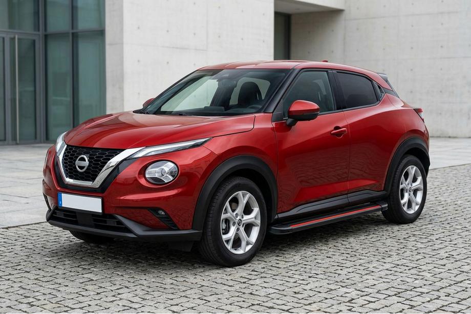 Nissan Juke 2020– Sivuporrassarja Maya Red (2 kpl, alumiini) Image