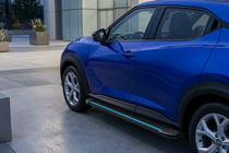 Nissan Juke 2020– Maya Blue sivuportaat (2 kpl, alumiini) kuva 1